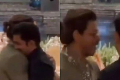 Watch: Gautam Gambhir Gets a Warm Hug from KKR Co-owner Shah Rukh Khan Before Joining Team India as Head Coach