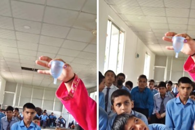 Watch: Class 7 Students Demonstrate How To Use Menstrual Cups In School