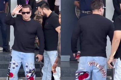 Salman Khan Grabs Eyeballs With His Quirky Pants, Fans Say ‘Jalwa Hai Bhai Ka’; Watch