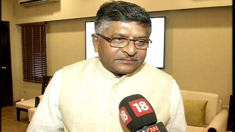 Government to take actions to check misuse of social media, says IT minister Ravi Shankar Prasad