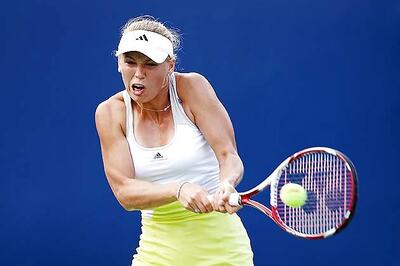 Wozniacki, Stephens reach second round at New Haven