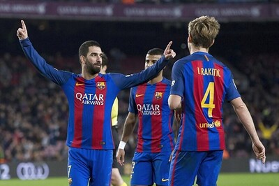 Copa del Rey: Arda Turan Nets Hat-Trick as Barcelona Pummel Hercules 7-0