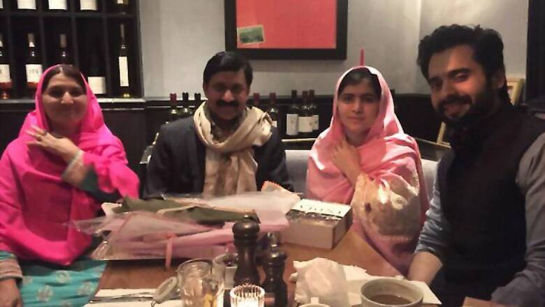 Photo of the day: Jackky Bhagnani meets his 'hero' Malala Yousafzai in London