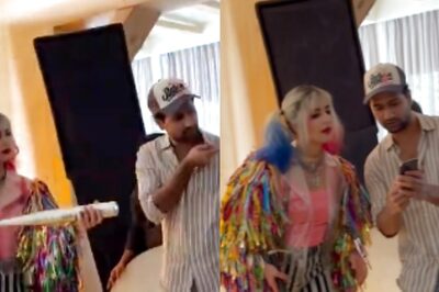 Vicky Kaushal Teaches Katrina Kaif Cutest Pose for Halloween; Actress Says 'Jab Husband...'; Watch