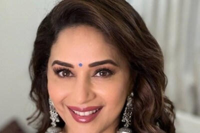 Madhuri Dixit’s Sky Blue Saree Will Elevate Your Style This Wedding Season
