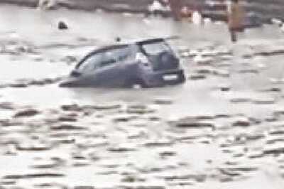 Video: Vehicles Float In Haridwar As Heavy Rains Brings Floods