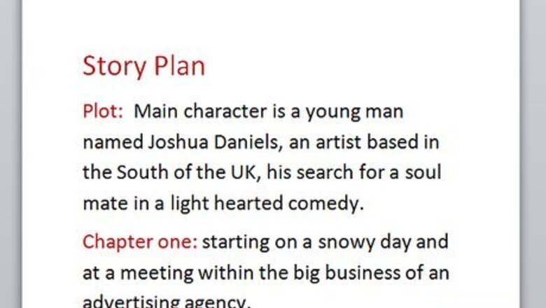 How to Write a Professional Story