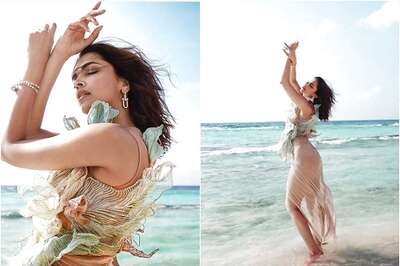 Deepika Padukone Mesmerises in Sea Side Pics