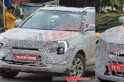 New Mahindra XUV300 Facelift Spied Again! Check What's New