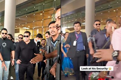 Salman Khan's Bodyguards PUSH Man Aside After He Breaches Security, Video Goes Viral