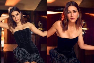 Sexy! Kriti Sanon Sizzles In A Little Black Dress As She Flaunts Her Curves, See Hot Photos
