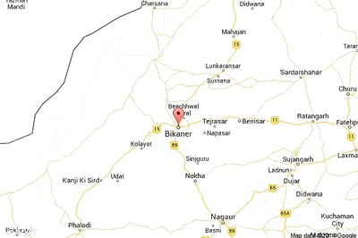 Three persons killed, 35 injured as bus overturns in Bikaner