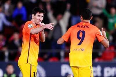 Messi scores twice as Barca beat Mallorca 4-2