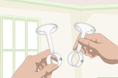 How to Hang Curtains from the Ceiling