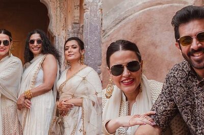 Stunning Pics Featuring Vicky Kaushal-Katrina Kaif's 'Baraati' Neha Dhupia, Mini Mathur, Kabir Khan