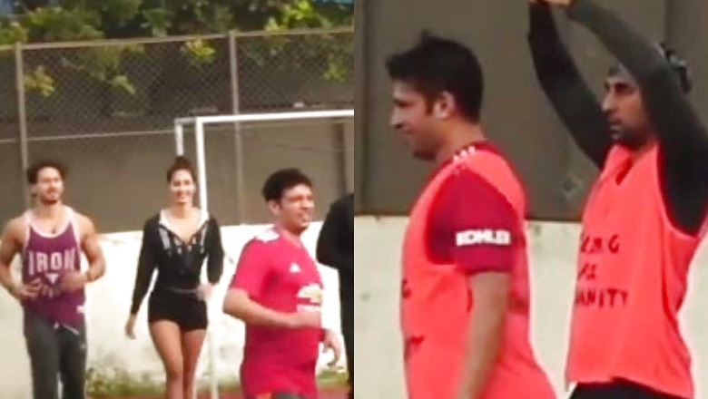 Tiger Shroff, Disha Patani, Ranbir Kapoor: Bollywood Actors Spotted Practicing Soccer