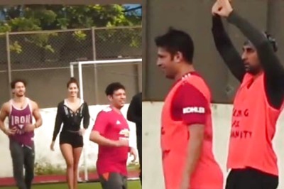 Tiger Shroff, Disha Patani, Ranbir Kapoor: Bollywood Actors Spotted Practicing Soccer