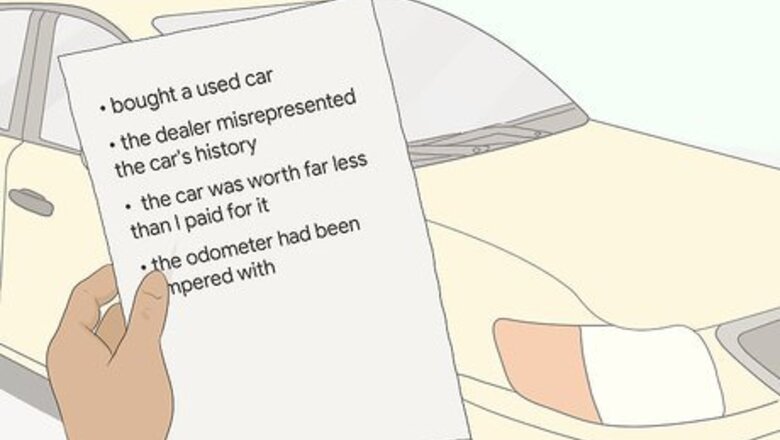 How to Sue a Car Dealer for Misrepresentation