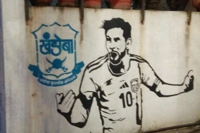 Kolhapur City Walls Painted with Copa America Graffiti