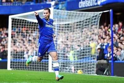 In-form Eden Hazard commits future to Chelsea