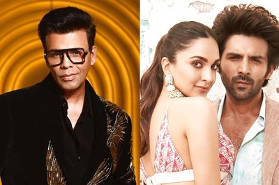 Kiara Advani Defends Karan Johar Against Nepotism Accusations, Kartik Aaryan Pays Full Attention