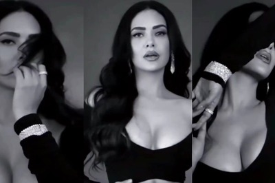 HOT! Esha Gupta Raises The Heat In A Very Racy Black Dress, Sexy Video Goes Viral; Watch