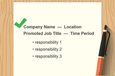 How to Show a Promotion on a Resume