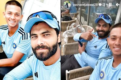 Ravindra Jadeja, Yashasvi Jaiswal Enjoy Coffee Amid Rain Delay During 2nd Test, Suryakumar-Shardul Drop Hilarious Comments
