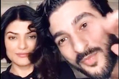 Sushmita Sen's Beau Rohman Shawl Gives Romantic Twist to 'Bade Ache Lagte Hain' for the Actress
