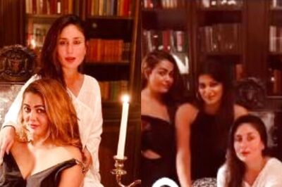 Kareena Kapoor’s BFF Amrita Arora Surprises Her Over Weekend, Actress Poses With Girl Gang In Library; Pics