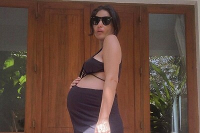 Arjun Rampal’s Girlfriend Gabriella Demetriades Flaunts Baby Bump In Black Cutout Dress