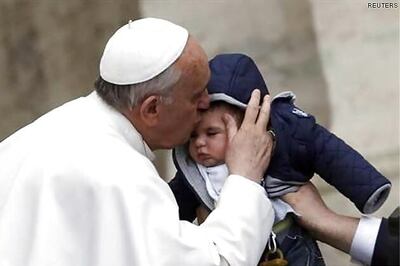 Pope Francis urges decisive action against sexual abuse by priests