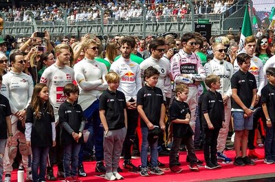 Formula One Replaces Grid Girls with Grid Kids