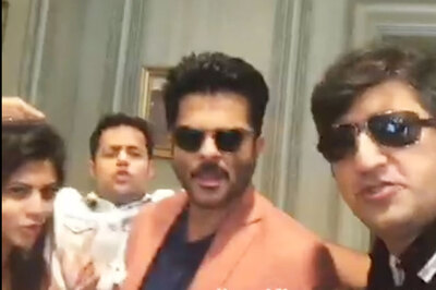 IIFA 2015 : Anil Kapoor dancing on daughter Sonam's song