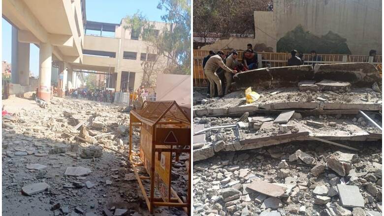 Portion of Delhi's Gokulpuri Metro Station Collapses; 1 Dead, 4 Injured