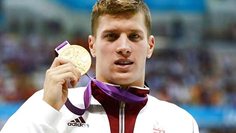 Olympics: Gyurta sets 4th world record in swimming