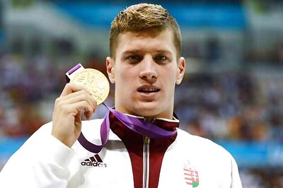 Olympics: Gyurta sets 4th world record in swimming