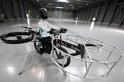 A battery-powered bicycle that can fly