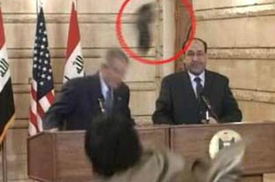 Iraqi shoe thrower: Bush's 'soulless smile' set me off