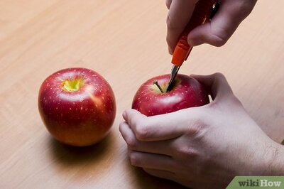 How to Make Apple Tealight Candles