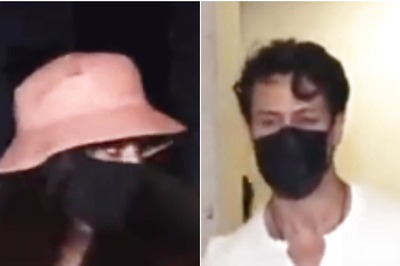 Disha Patani and Tiger Shroff Watch Venom 2 with Krishna Shroff, See Pics