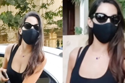 Nora Fatehi Sets Fitness Goals In Black Tank Top And Sexy Biker Shorts | Watch