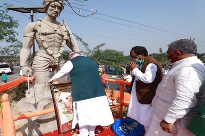 'Hurt Tribal Sentiments': BJP Hits Out at TMC After Amit Shah's Birsa Munda Statue Controversy in Bengal