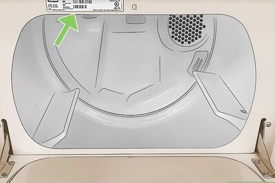 How to Locate the Model Number on a Dryer