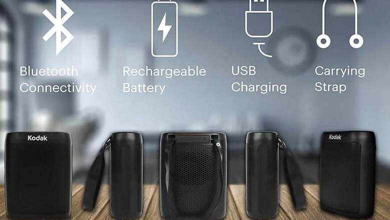 Kodak 68M Portable Speaker Launched For Rs 3,290