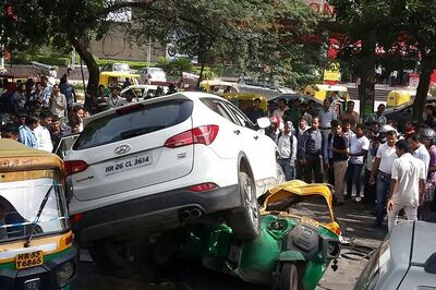 Gangwar in Gurgaon: One killed as SUV lands on autorickshaw