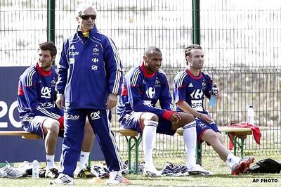 France World Cup team suspended