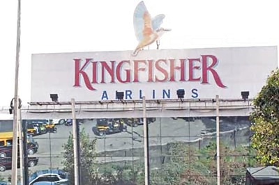 Kingfisher flies towards point of no return