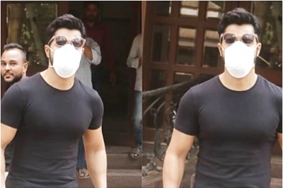 Varun Dhawan Tries to Hold His Laughter as Paparazzi shouts ‘Go Corona’
