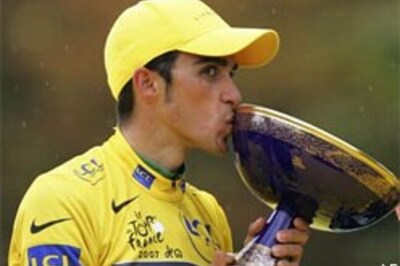 Spain's Alberto Contador wins Tour de France